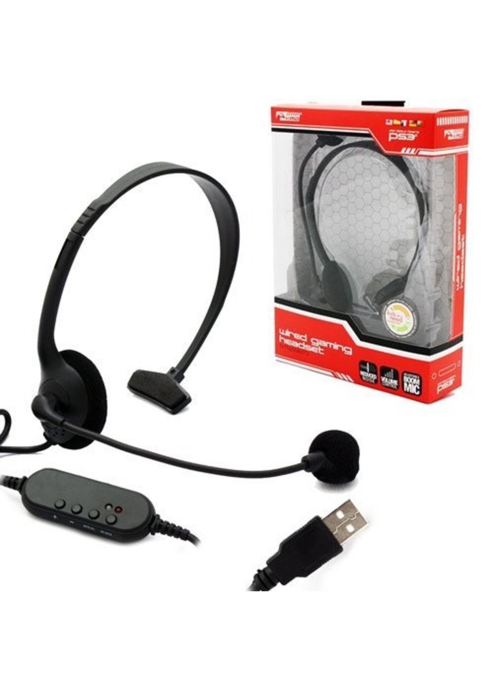 PS3 Headset Wired KMD