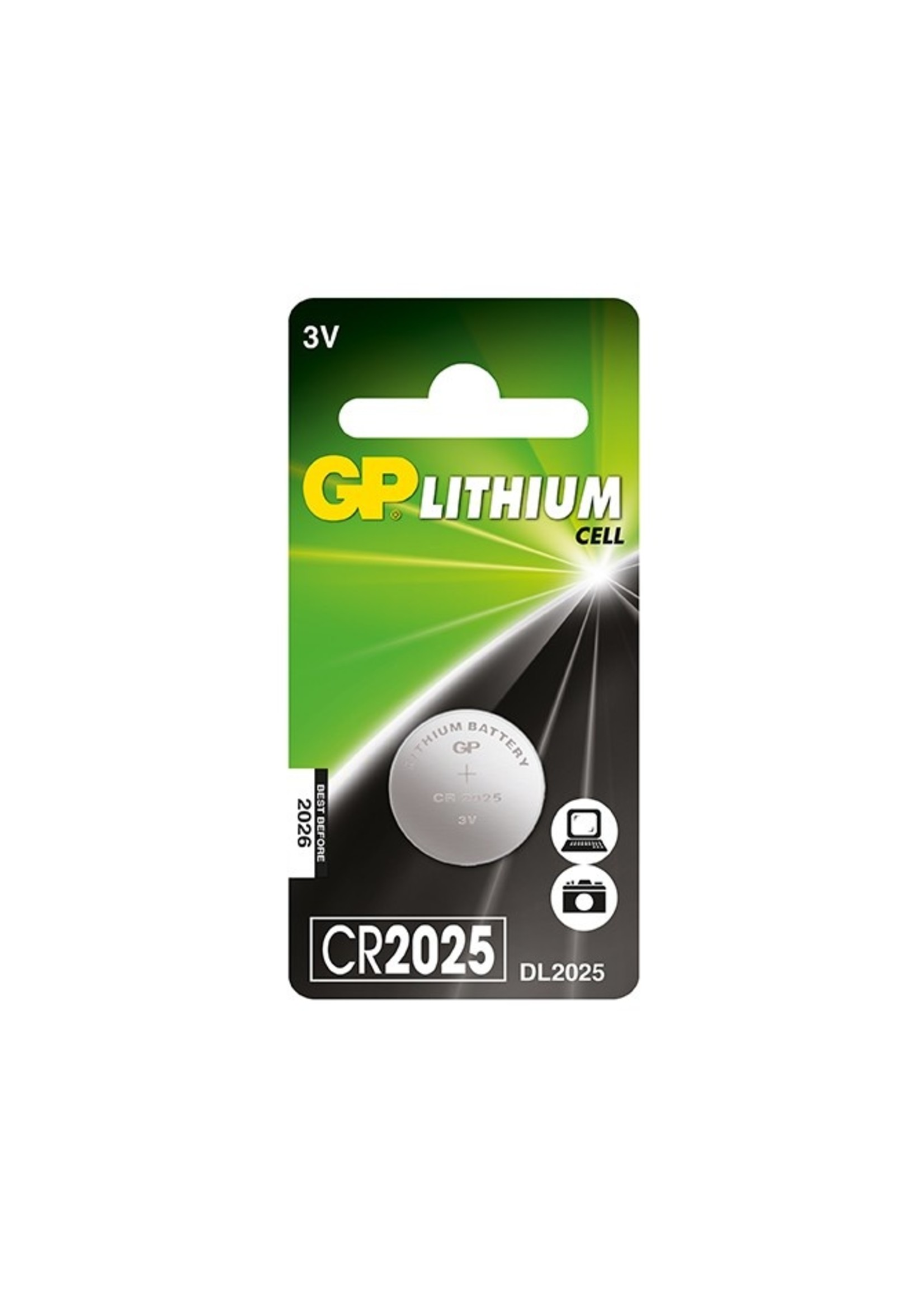 GP GP Cell CR2025 Battery