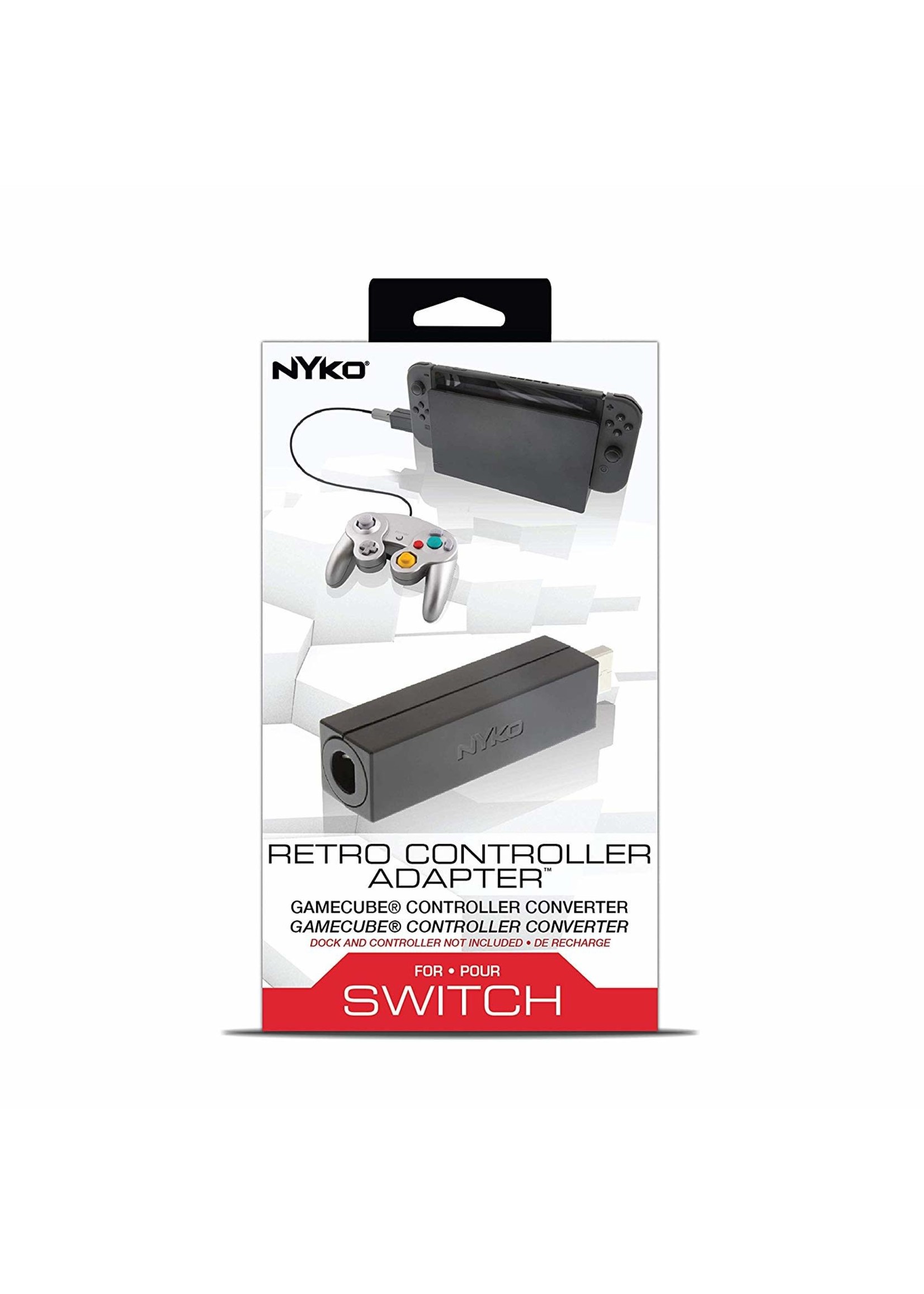 Wii U / Switch USB to 1 Port Gamecube Controller Retro Adapter (Nyko)