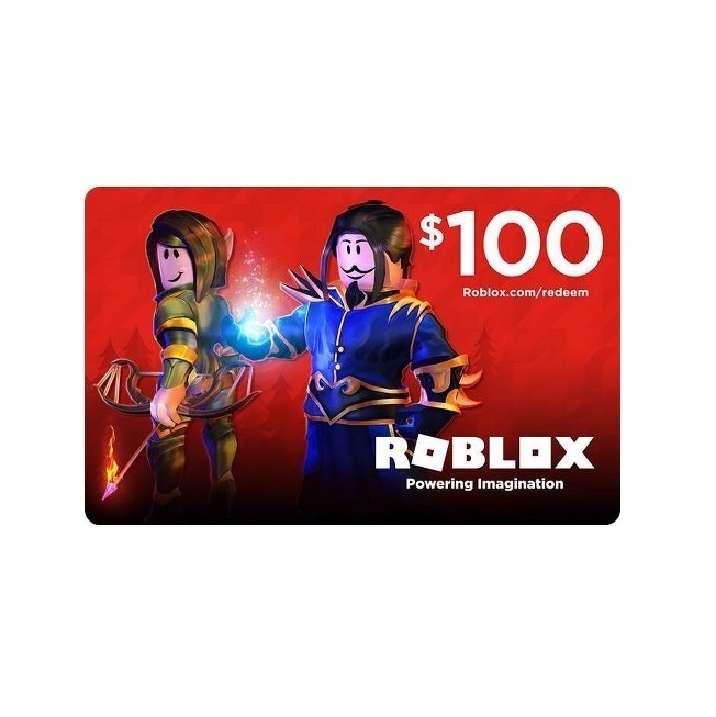Roblox Card 100