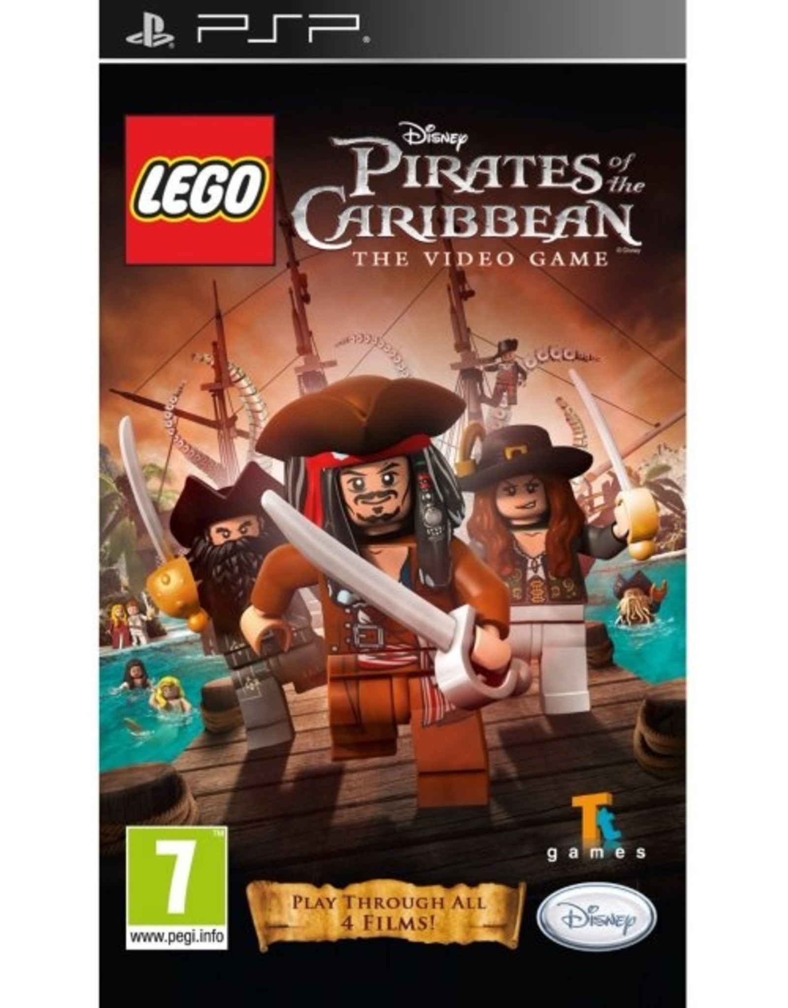 Lego Pirates Of Ther Caribbean Psp Preplayed Play Barbados - roblox pirates of the caribbean event