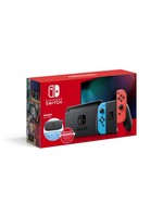 Nintendo Nintendo Switch System Bundle w/ Case + 12 Month Online (Neon)