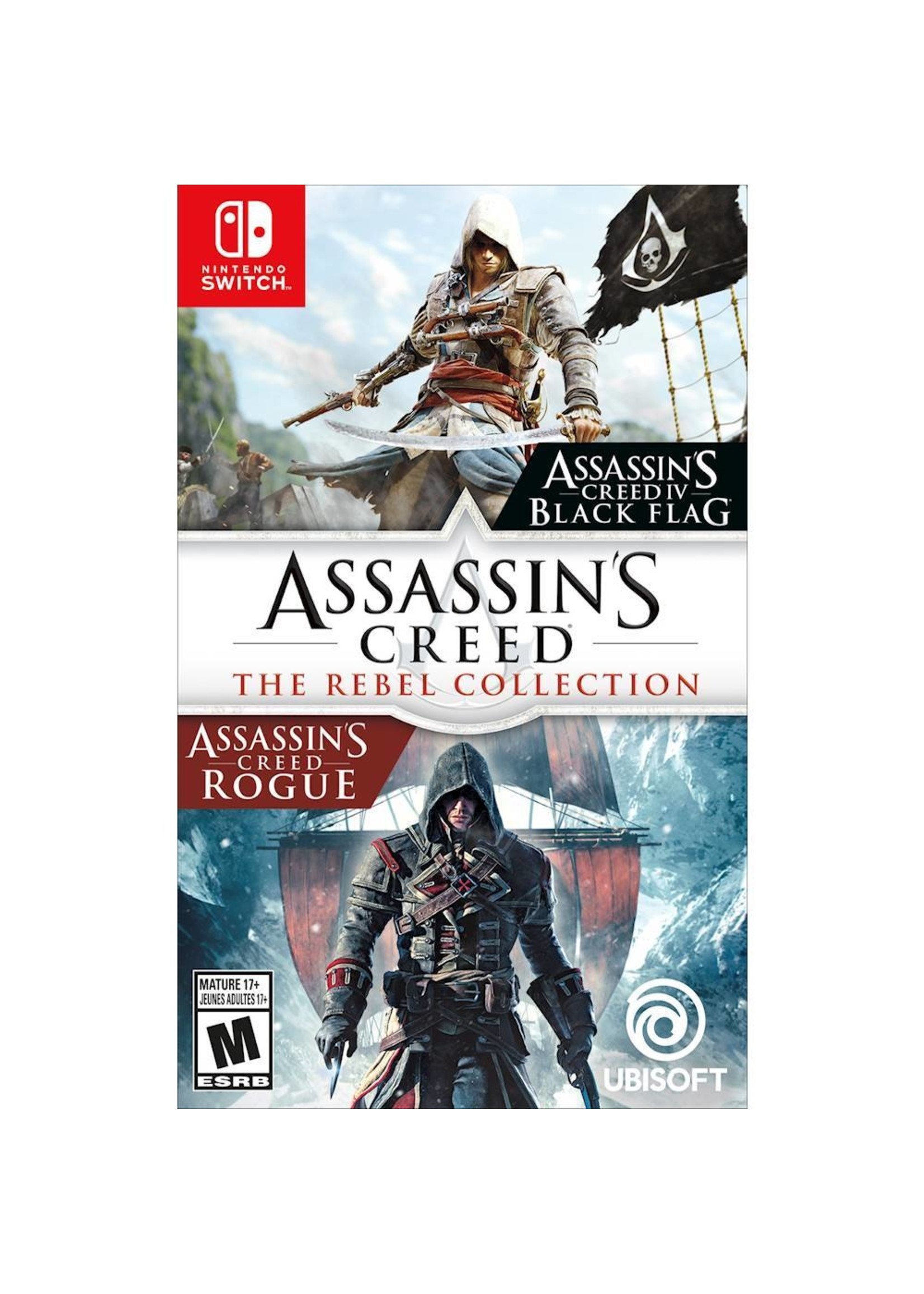 Assassin's Creed 4 + Rogue - SWITCH NEW