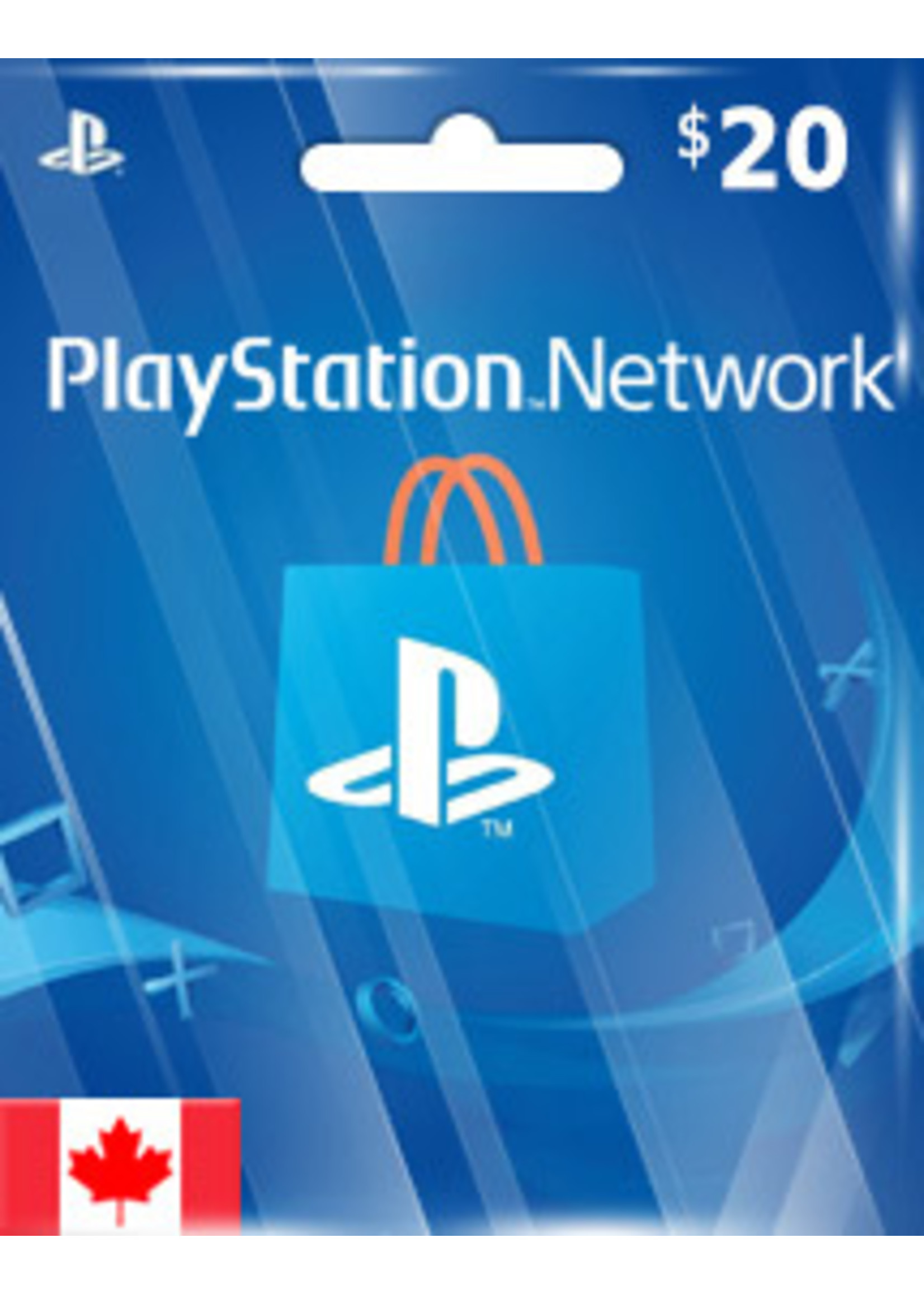Sony PlayStation PSN CAD $20 (CA Region)