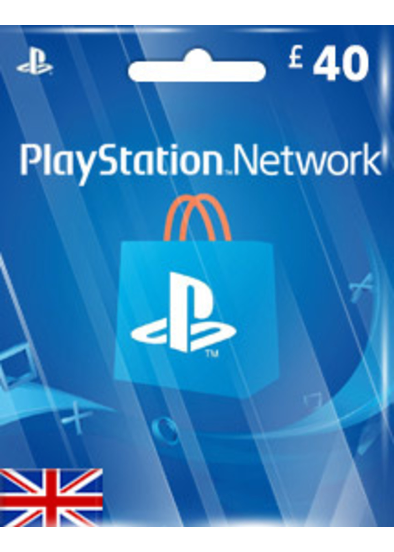 Sony PlayStation PSN GBP 40 (UK Region)