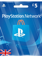 Sony PlayStation PSN GBP 5 (UK Region)