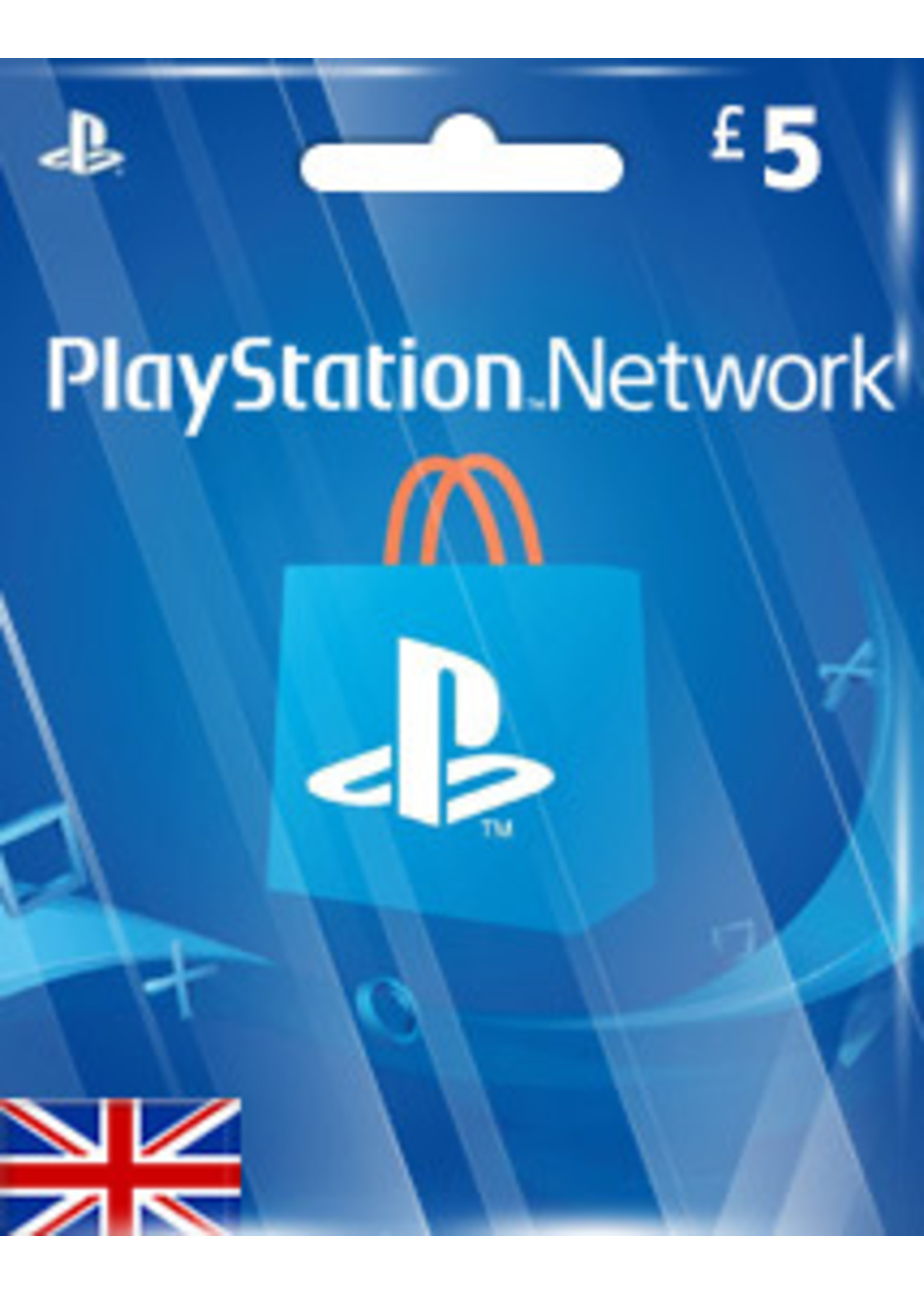 Sony PlayStation PSN GBP 5 (UK Region)
