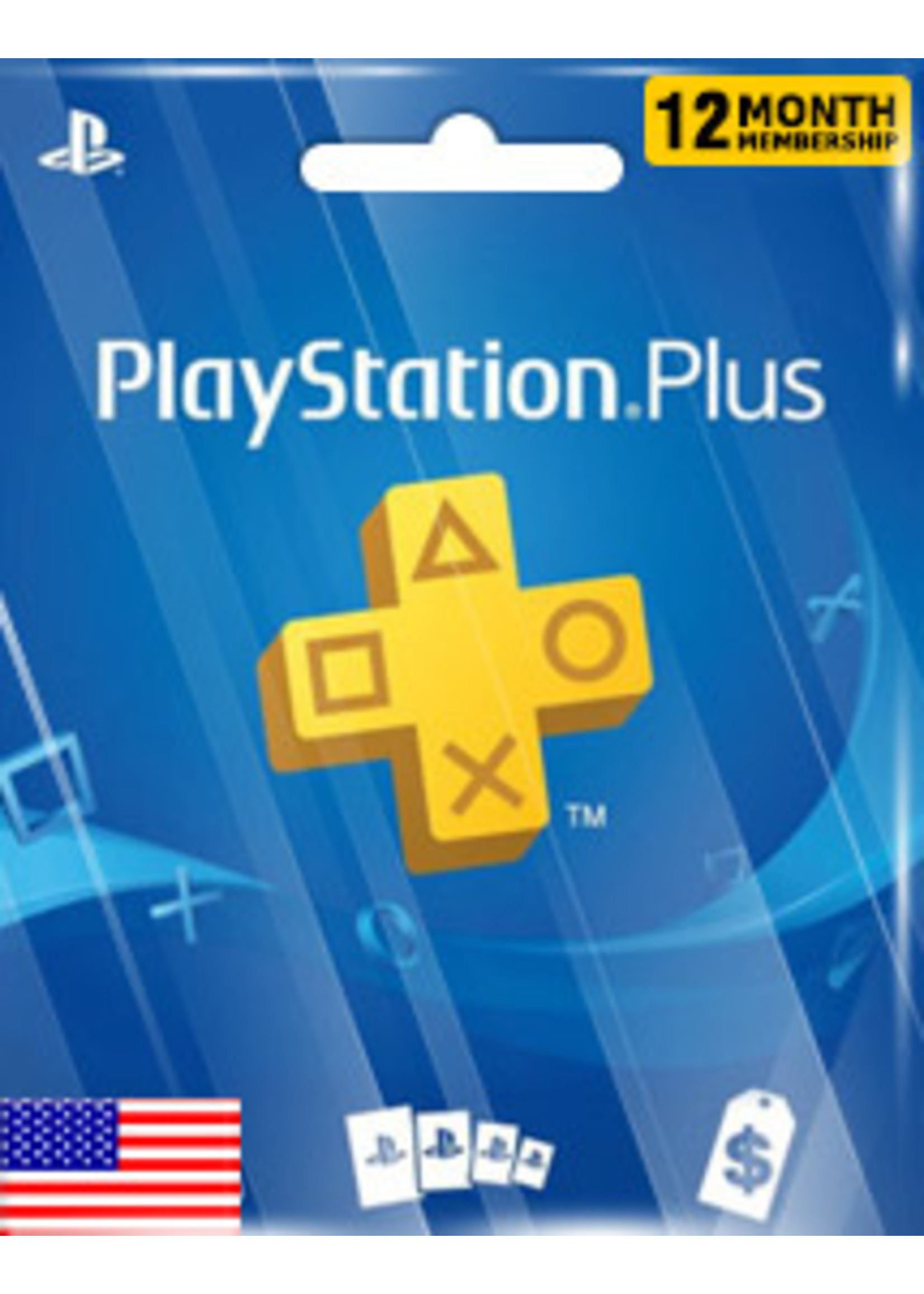 Sony PlayStation PSN 12 Months (US Region)