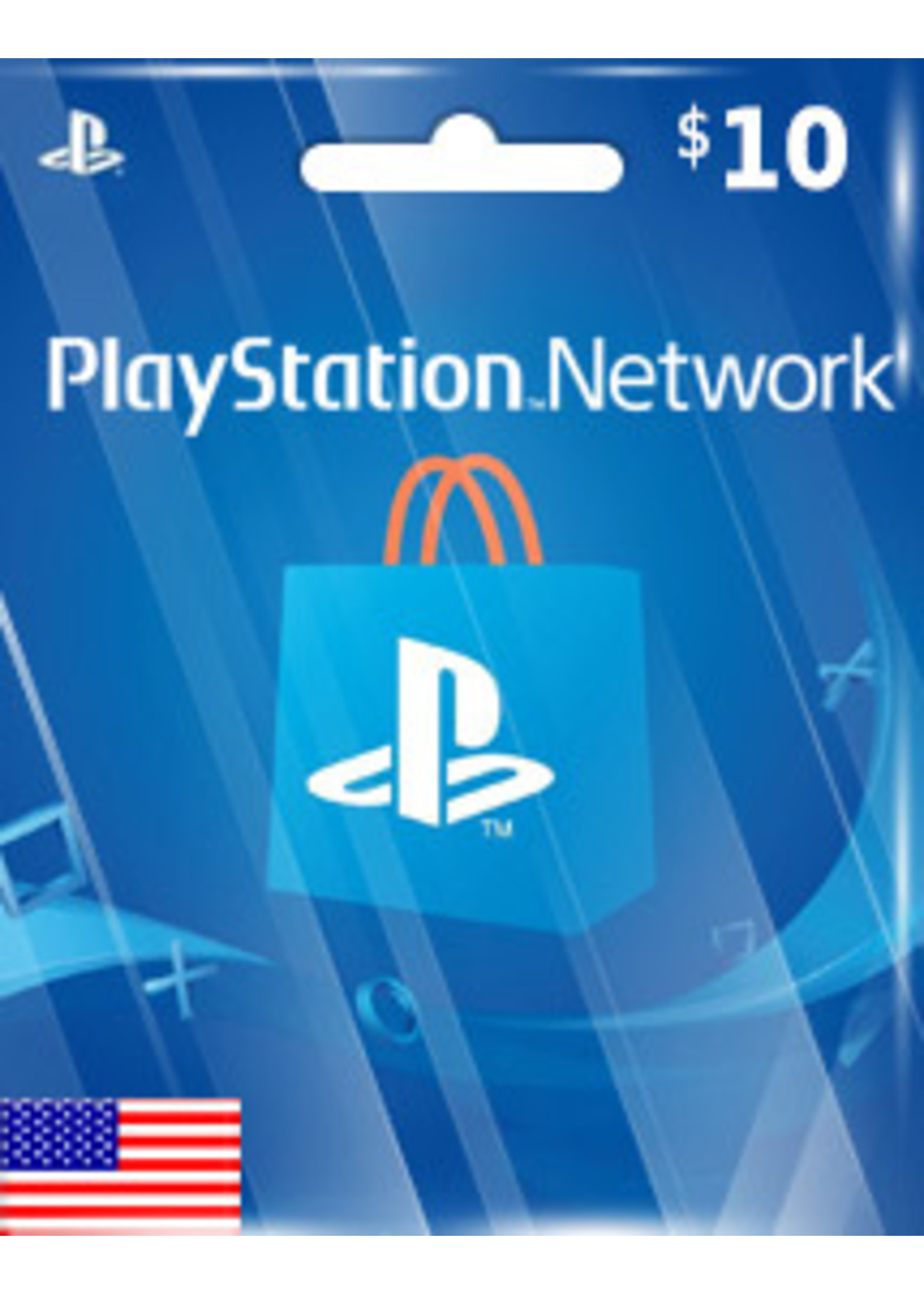 Sony PlayStation PSN $10  (US Region)