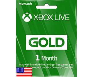Microsoft Xbox Month Gold Membership PLAY Barbados (Infinite