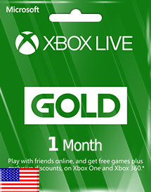 Microsoft Xbox Month Gold Membership PLAY Barbados (Infinite