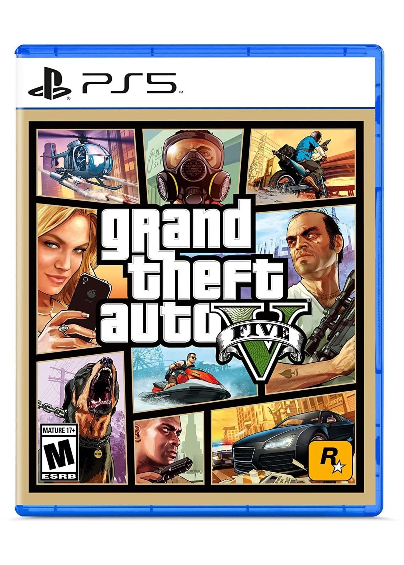 GTA Grand Theft Auto 5 - PS5 PrePlayed