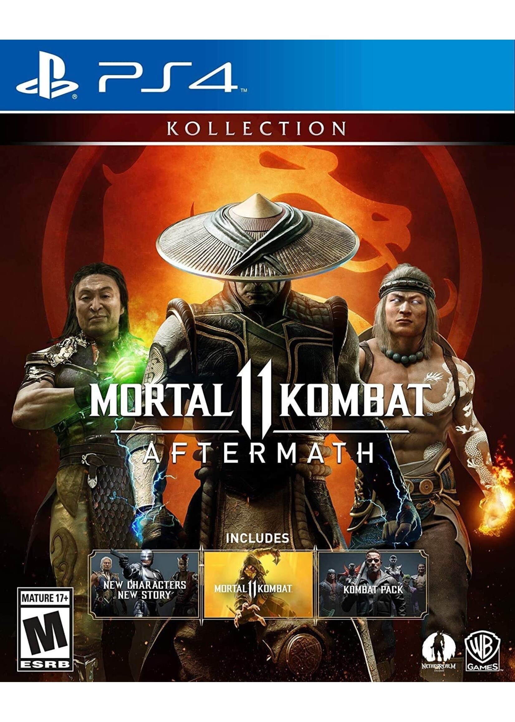 Mortal Kombat Aftermath - PS4 PrePlayed