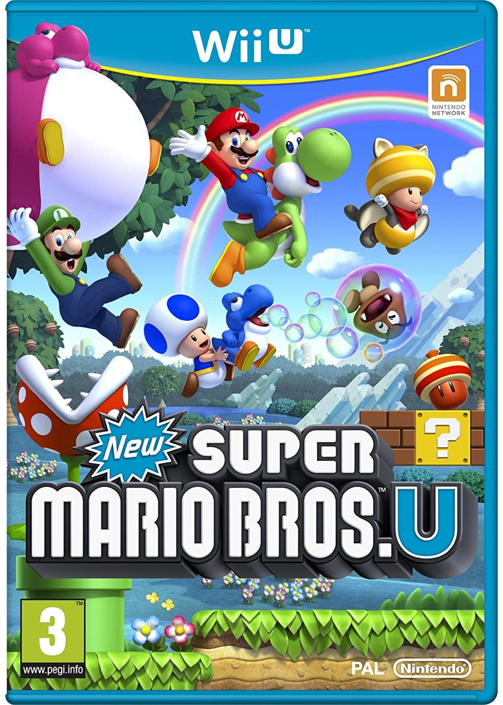 Super Mario Bros U - WiiU PrePlayed