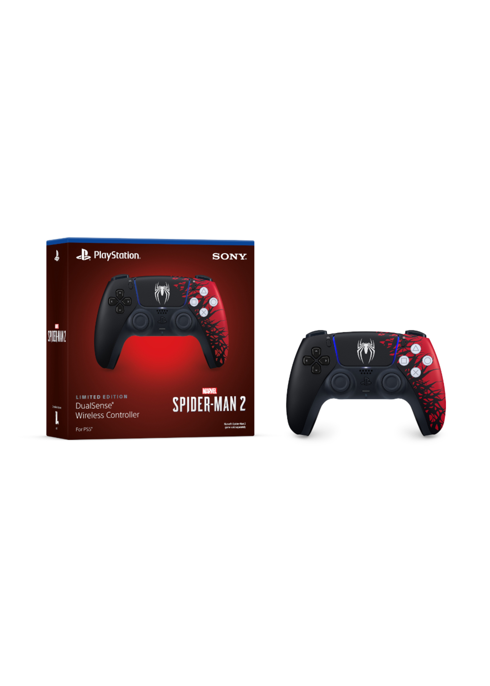 PS5 DualSense Wireless Controller Spiderman 2