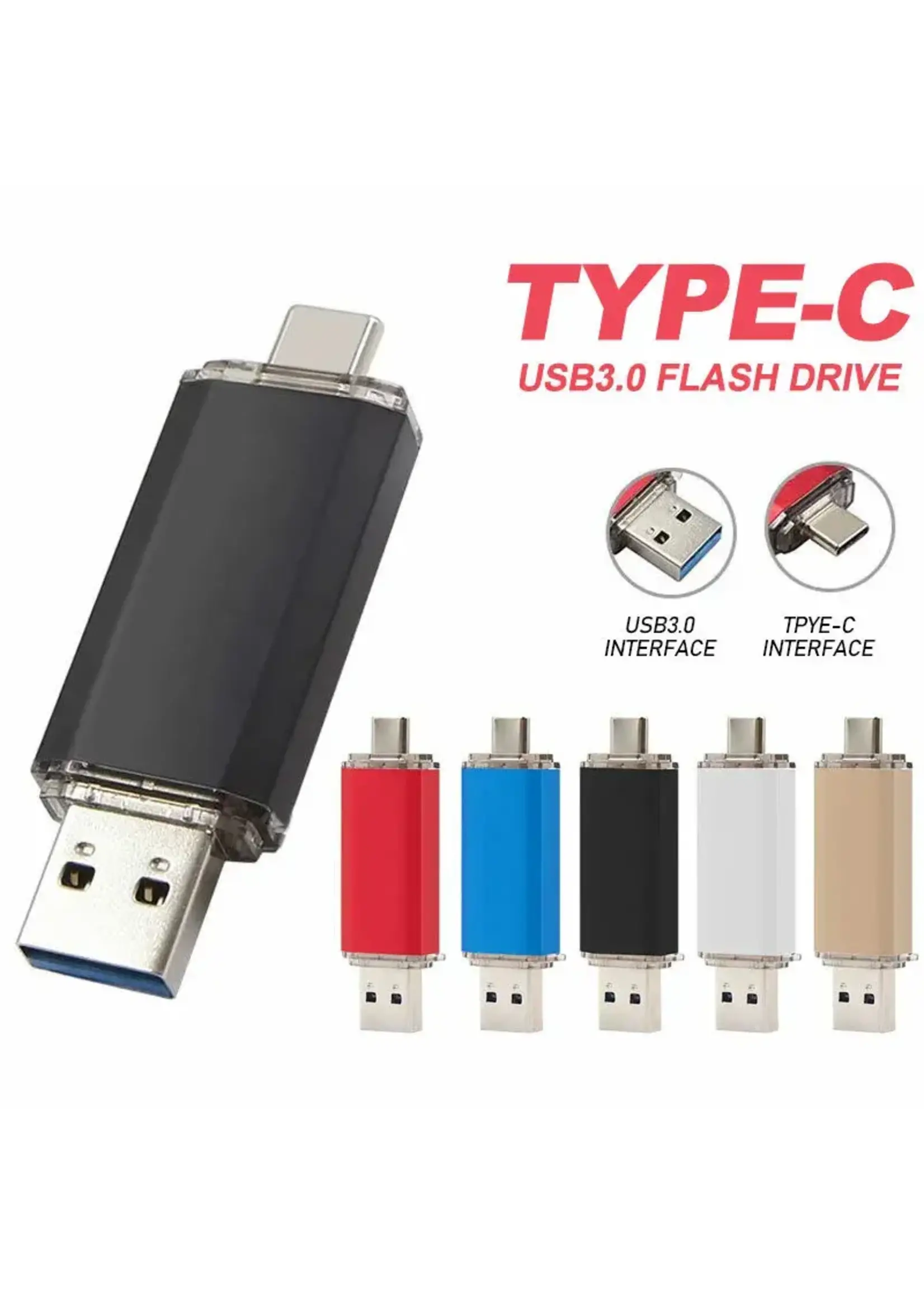 64GB Type C to USB Flash Drive USB 3.0