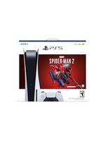 Sony PS5 SLIM DISC Console Bundle w/Spiderman 2