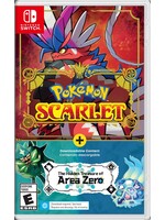 Pokemon Scarlet + The Hidden Treasure of Area Zero Bundle - SWITCH NEW