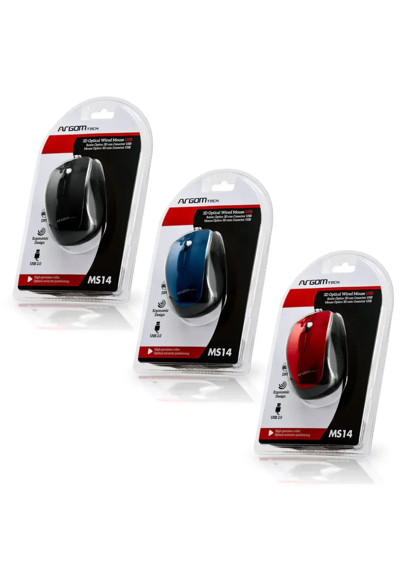 Argom MS14 Mouse Wired USB