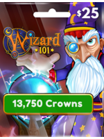 Wizard 101 $25 Gift Card