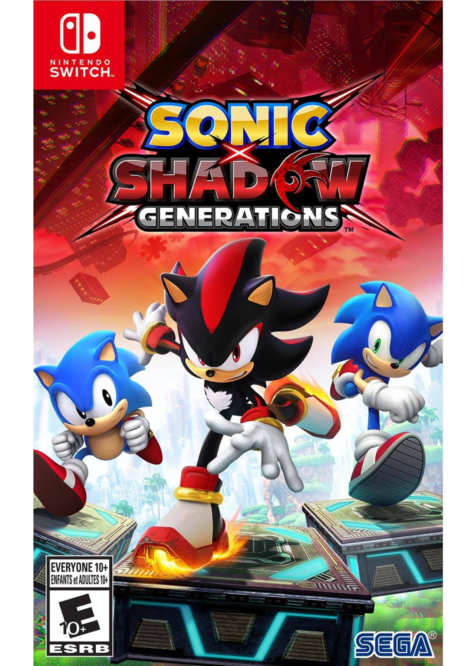 Sonic X Shadows Generations - SWITCH NEW