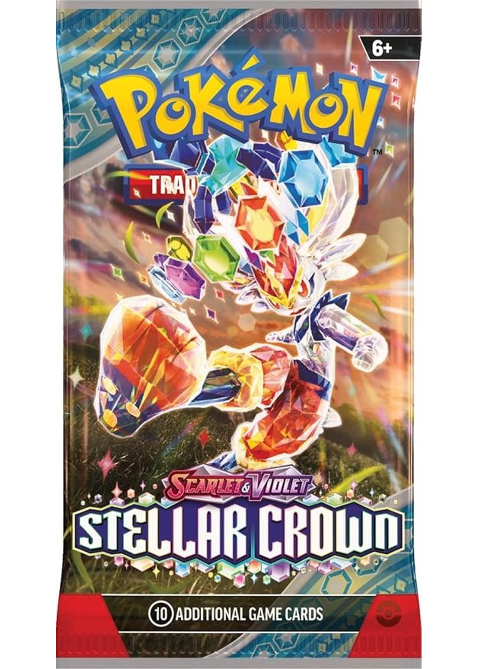 Pokemon Pokemon Trading Cards S&V Stellar Crown (Pack of 10)