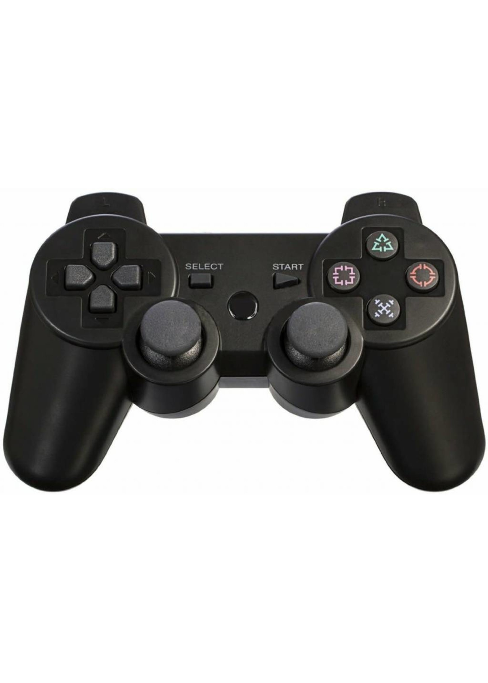 PS3 Bluetooth Compatible Controller (Black / Red / Blue)