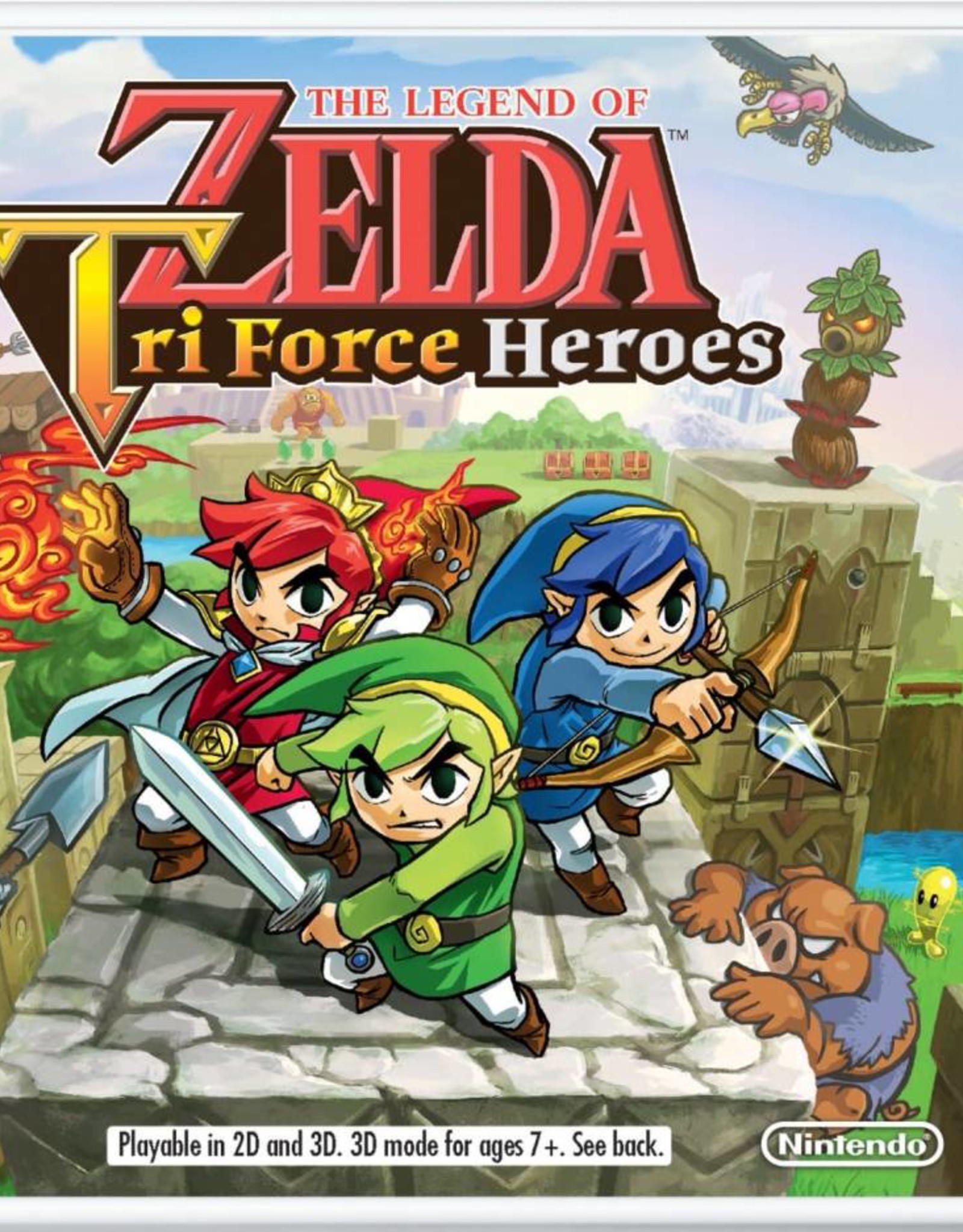 new legend of zelda on The Legend Of Zelda Triforce Heroes 3ds New Play Barbados