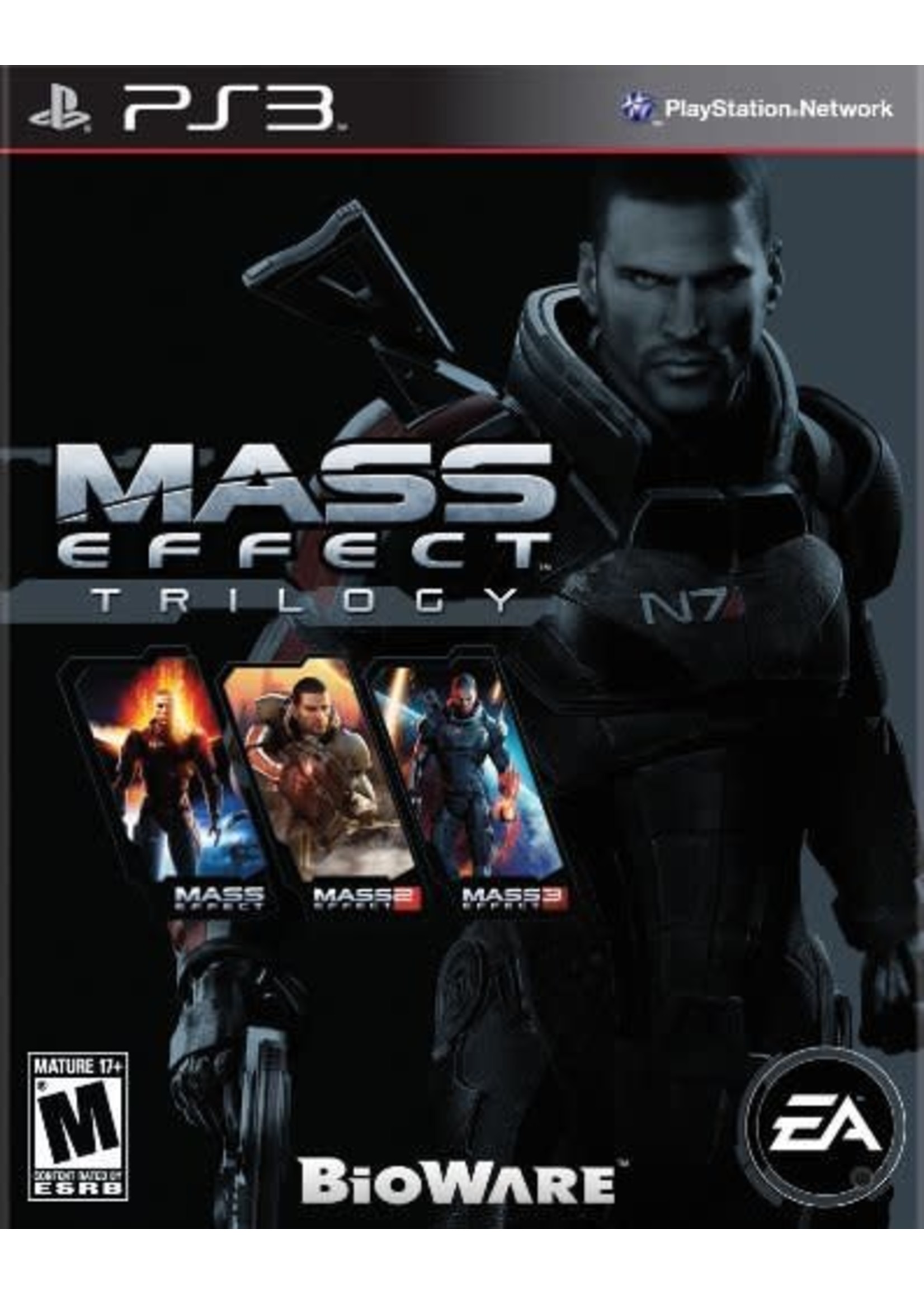 Mass Effect Trilogy - PS3 PrePlayed