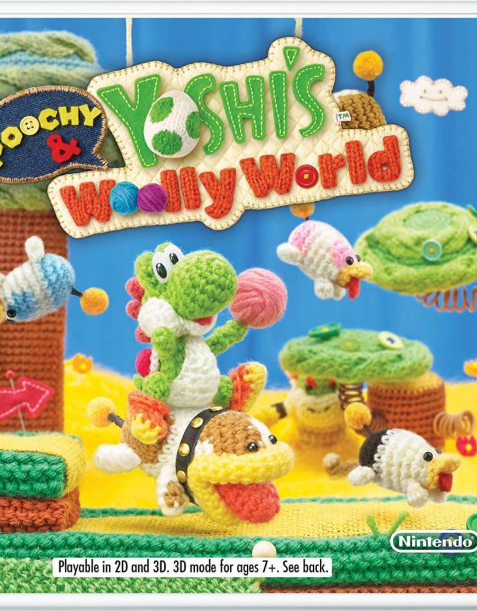 poochy & yoshi's woolly world 3ds