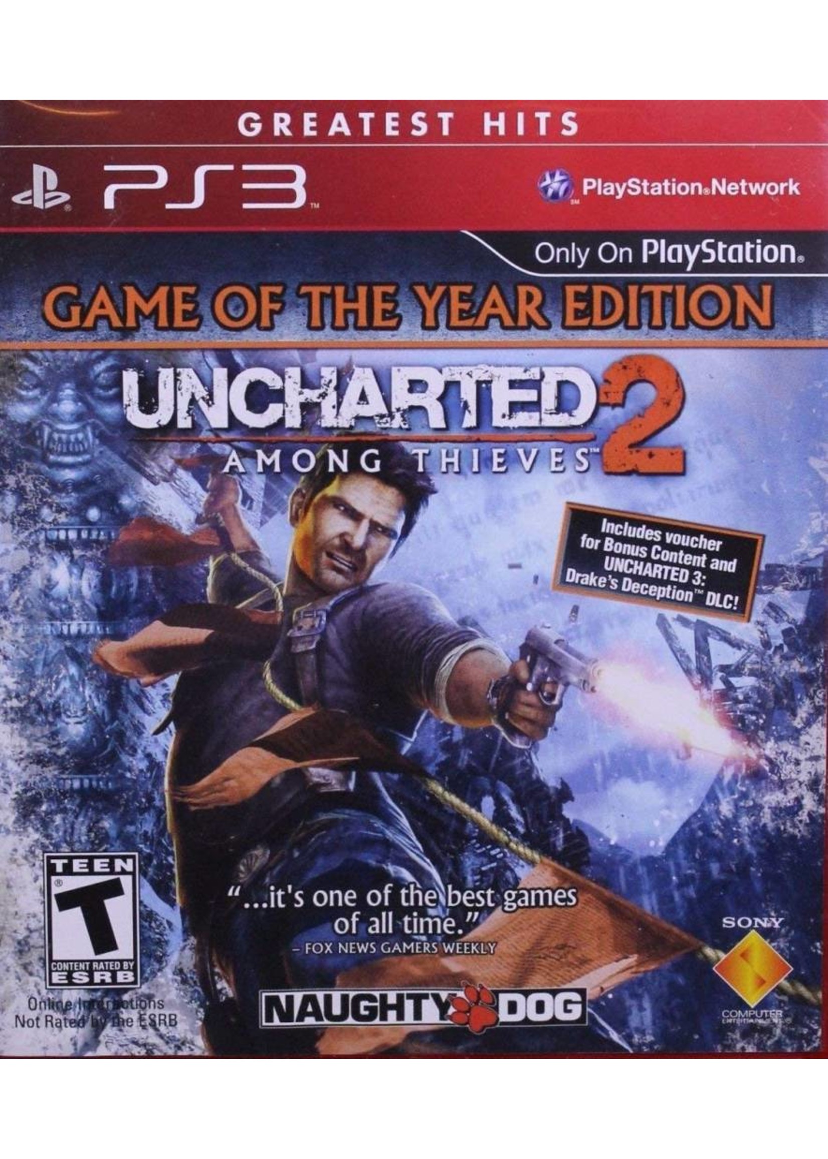 uncharted 3 game of the year edition ps3