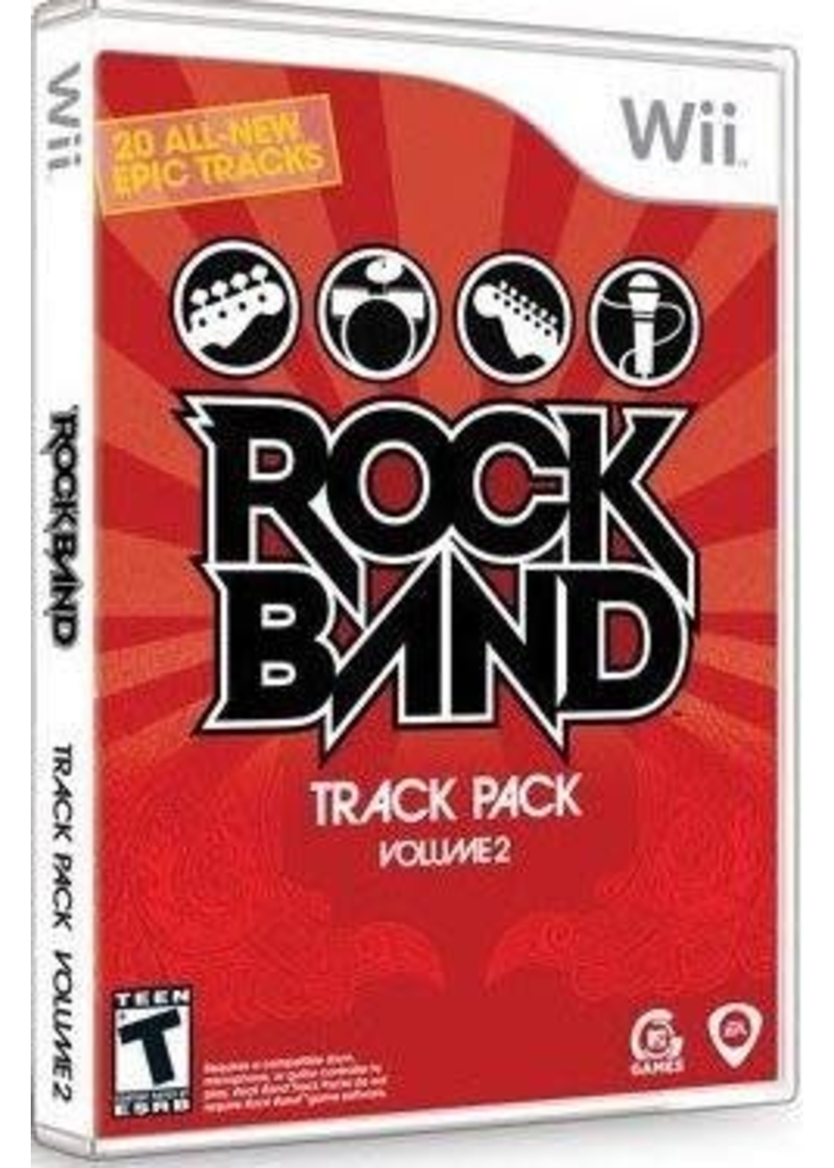 Rock Band Track Pack Vol 2 - WII NEW