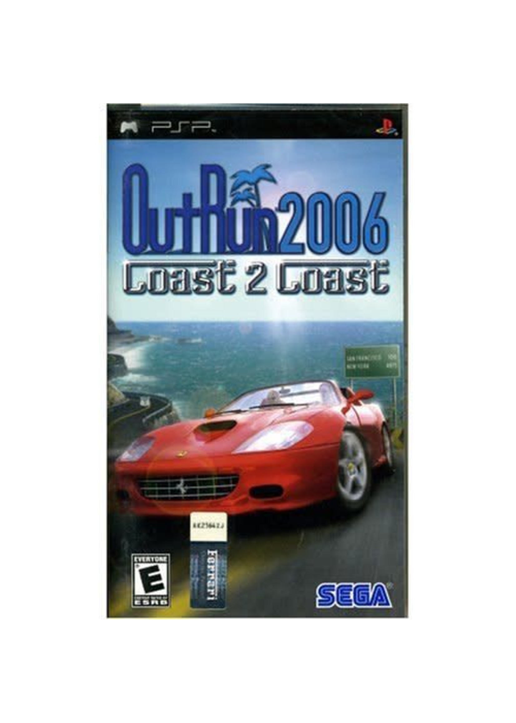 Outrun coast. Outrun 2006 Coast 2 Coast. Outrun 2006 PSP. Outrun 2006 Coast 2 Coast обложка. Outrun 2006 Coast 2 Coast PSP.