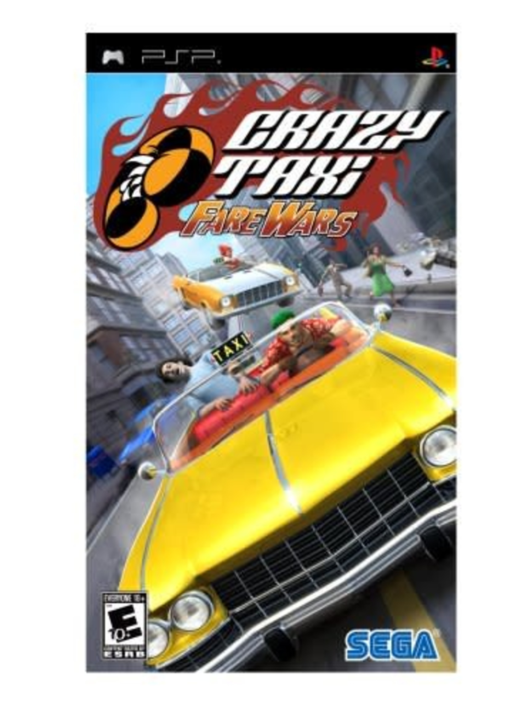 Crazy Taxi Fare Wars - PSP PrePlayed