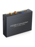 HDMI to RCA L/R Stereo Audio Extractor Converter