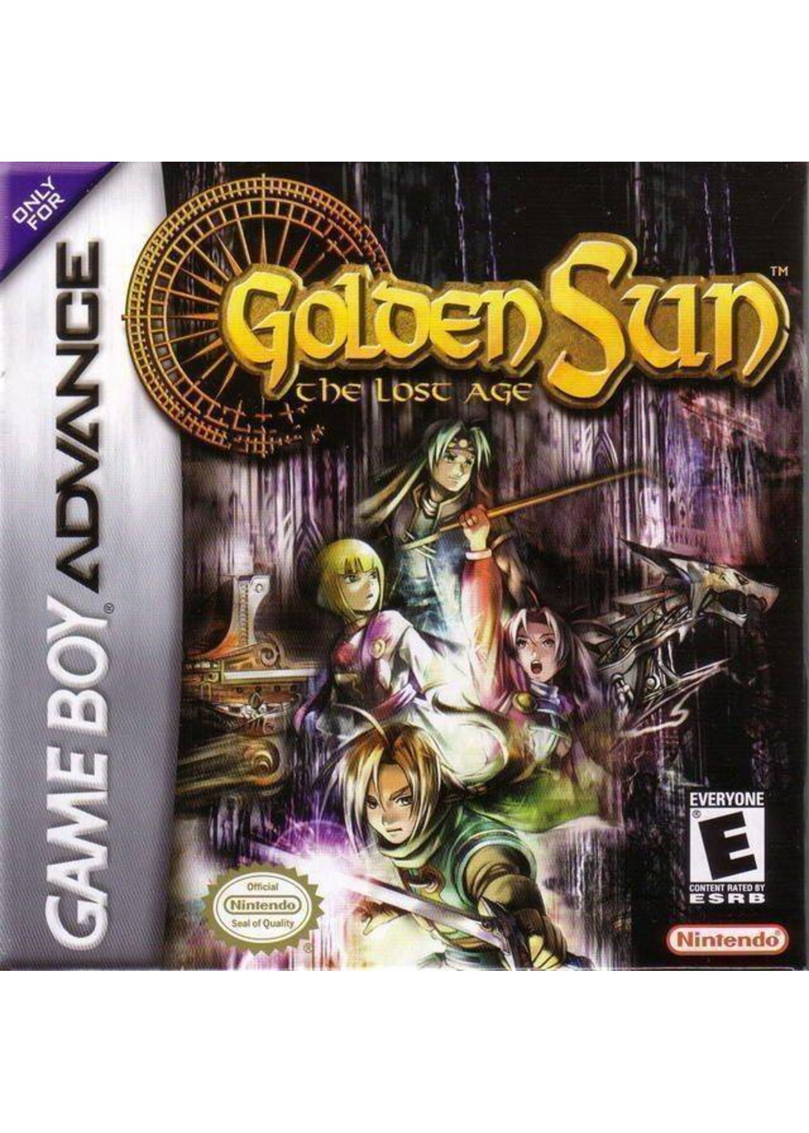 Golden Sun The Lost Age - GBA PrePlayed