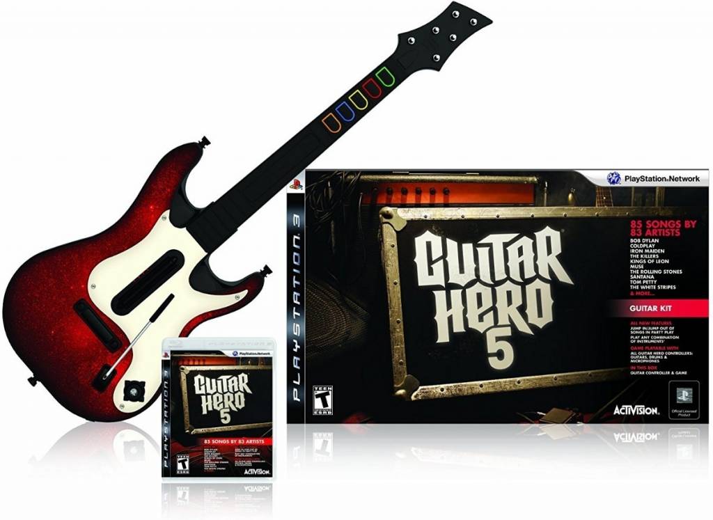 ps3 with guitar hero