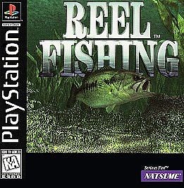 BACK INLAY ONLY* Reel Fishing II 2 Playstation One 1 PSOne PS1 PS