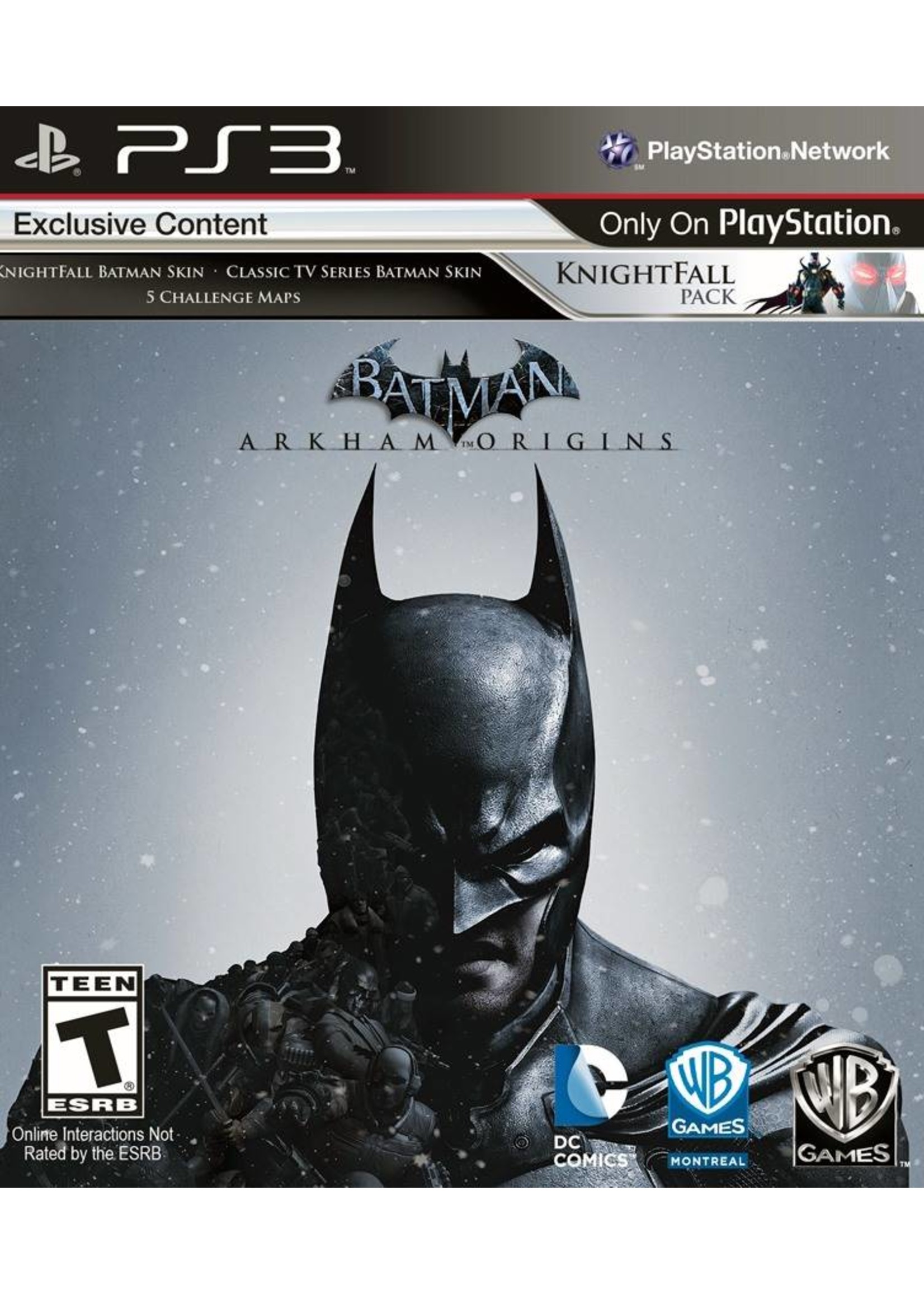 Batman: Arkham Origins (Sleeve Case) - PS3 PrePlayed - PLAY Barbados