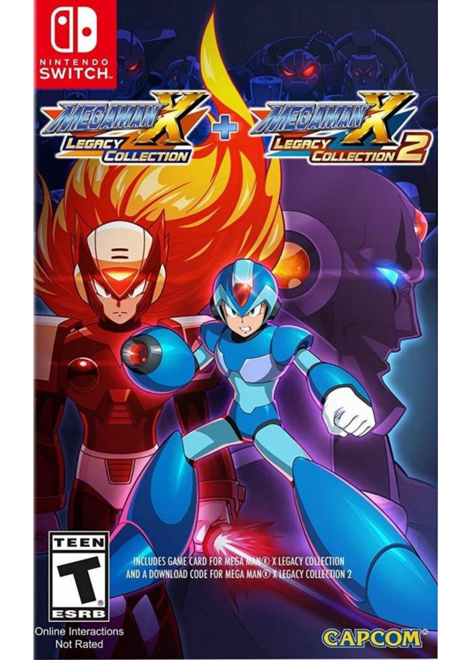 Mega Man X Legacy Collection 1+2 - SWITCH NEW