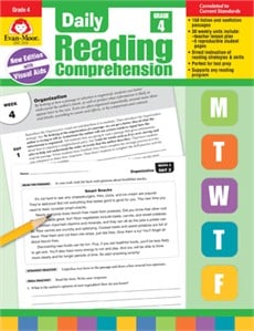 Evan-Moor Daily Reading Comprehension- Grade 4