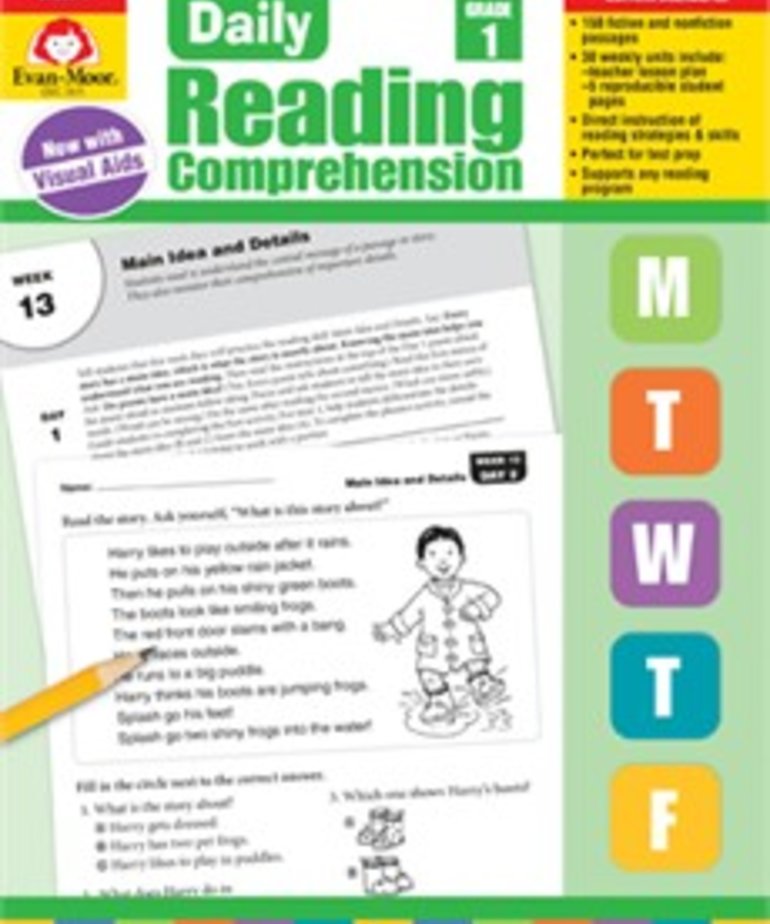 Evan-Moor Daily Reading Comprehension- Grade 1