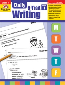 Evan-Moor Daily 6 Trait Writing- Grade 1