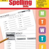 Evan-Moor Building Spelling Skills- Grade 5
