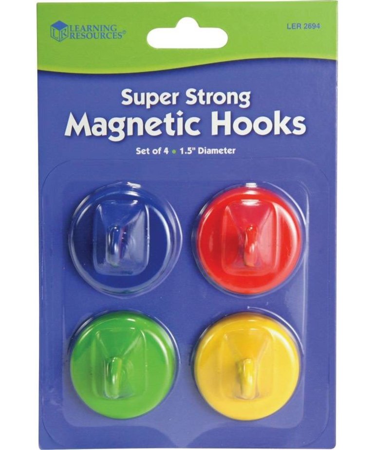 Learning Resources Super Strong Magnetic Hooks