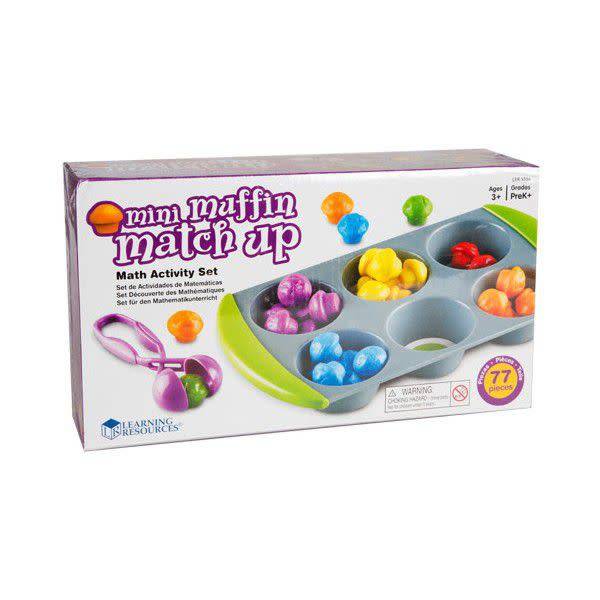 Learning Resources Mini Muffin Match Up Math Activity Set