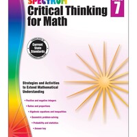 Critical Thinking for Math- Grade 7