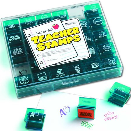 Learning Resources Jumbo Teacher Stamps