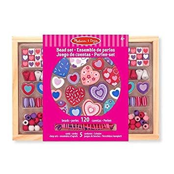 Melissa & Doug Heart Bead Set