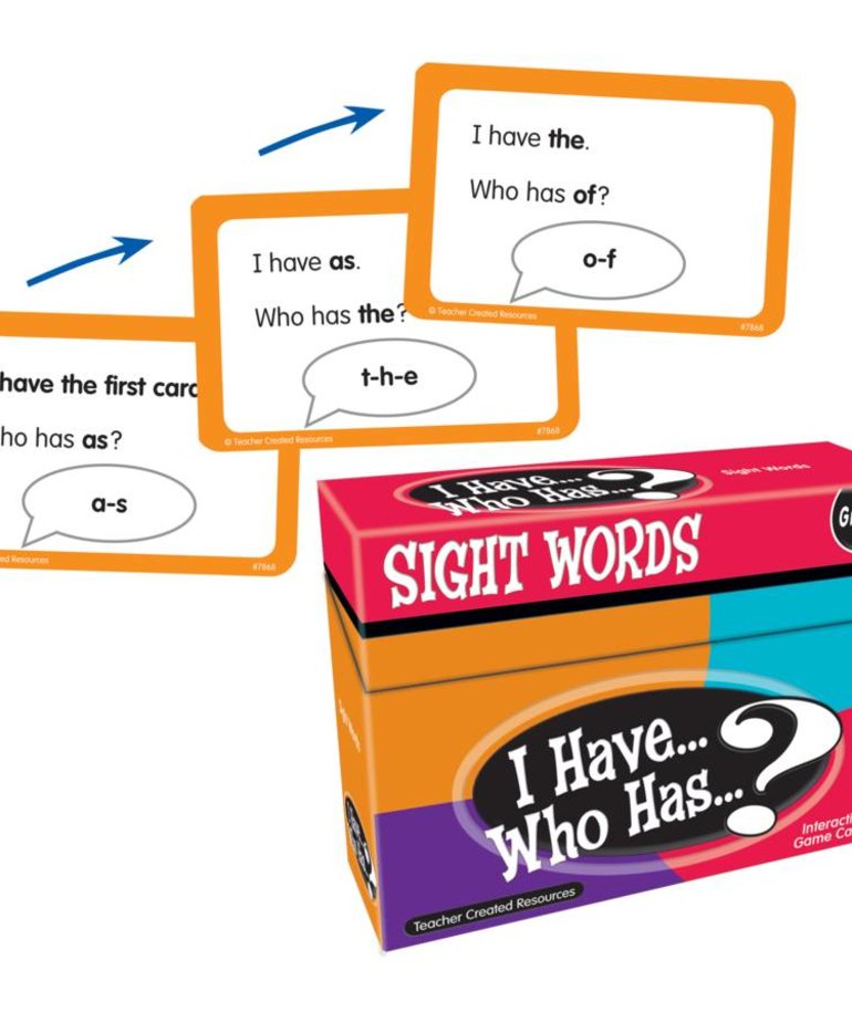 I Have...Who Has? Sight Words Grade K